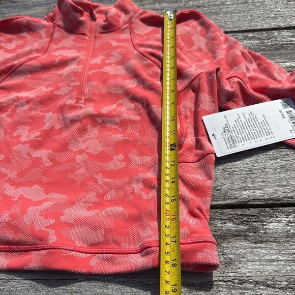 Lululemon Its Rulu Run Cropped Half Zip Womens size 12 NWT - Picture 4 of 7